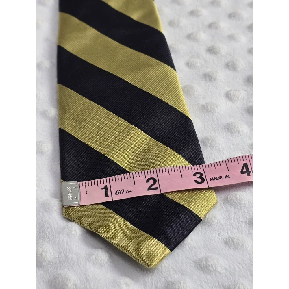 Vintage Lord & Taylor Silk Tie Striped Made in USA Classic The Man's Shop Boss